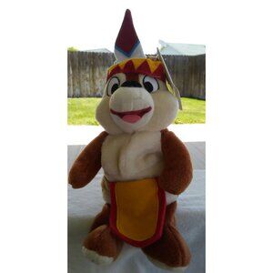 Frontierland Disney World Chip and Dale Bean Bag Plush Native Spirit Animal